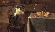 David Teniers, Details of Monkeys in a Tavern